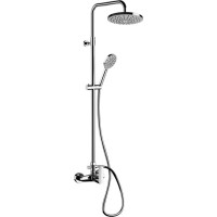 Sapho PAX sprchový sloup s pákovou baterií, chrom XA139