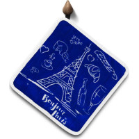 Kuchyňská podložka CUCINE MONDO 20x20 cm - France