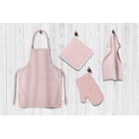 Kuchyňská podložka COOK&FUN 20x20 cm - růžová
