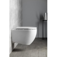 Isvea INFINITY závěsná WC mísa, Rimless, 36, 5x53cm, bílá 10NF02004