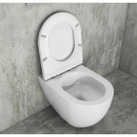 Isvea INFINITY závěsná WC mísa, Rimless, 36, 5x53cm, bílá 10NF02004