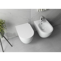 Isvea INFINITY závěsná WC mísa, Rimless, 36, 5x53cm, bílá 10NF02004