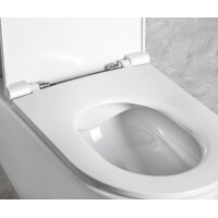 Isvea INFINITY závěsná WC mísa, Rimless, 36, 5x53cm, bílá 10NF02004