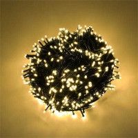 Vánoční LED řetěz na stromeček 200 LED - 23 m - teplá bílá