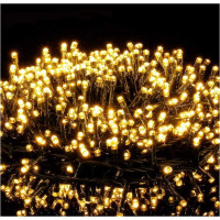 Vánoční LED řetěz na stromeček 300 LED - 33 m - teplá bílá