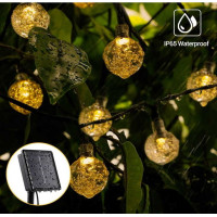 Dekorační solární osvětlení BALLS 30 LED - 4,5 m