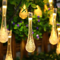 Dekorační solární osvětlení Waterdrop 30 LED - 4,5 m