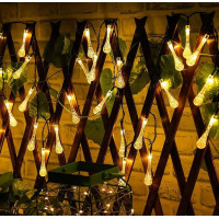 Dekorační solární osvětlení Waterdrop 30 LED - 4,5 m