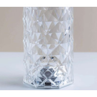 Dekorační LED osvětlení ROSE DIAMOND - 21 cm - multikolor