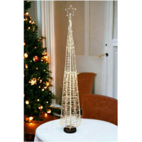 Dekorační LED stromeček MERRY - 100 cm - teplá bílá