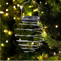 Dekorační solární LED osvětlení LAMPION - 19 cm - teplá bílá