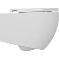 Isvea INFINITY závěsná WC mísa, Rimless, 36, 5x53cm, bílá mat 10NF02004-2L