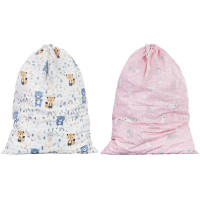 Oboustranné hnízdečko (kokon) pro miminko - BABYMAM PREMIUM set 7v1 - Tajemná zahrada s meruňkovou minky