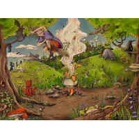 RAVENSBURGER Puzzle Čarodějnice 500 dílků