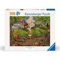 RAVENSBURGER Puzzle Čarodějnice 500 dílků
