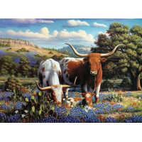 RAVENSBURGER Puzzle Dobytek na louce 500 dílků