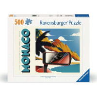 RAVENSBURGER Puzzle Monako 500 dílků