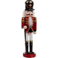 Vánoční dekorační dřevěná figurka 30 cm - Louskáček