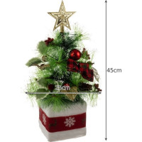 Vánoční stromek - nazdobený - 45 cm