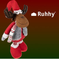 Vánoční sob 88 cm - výškově nastavitelný