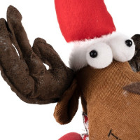 Vánoční sob 88 cm - výškově nastavitelný