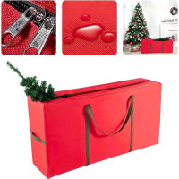 Ochranný obal na vánoční stromeček 122x34x51 cm - červená