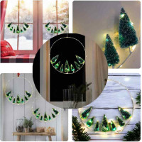 Vánoční dekorační LED osvětlení - 40 cm - Stromečky