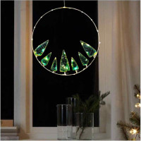 Vánoční dekorační LED osvětlení - 40 cm - Stromečky