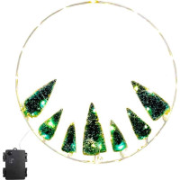 Vánoční dekorační LED osvětlení - 40 cm - Stromečky