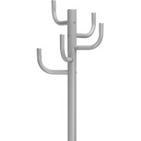 Věšák na oblečení Viktor 175 cm - šedý