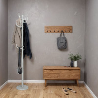 Věšák na oblečení Viktor 175 cm - šedý