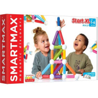 SMARTMAX Magnetická stavebnice Start XL Build 42 dílků