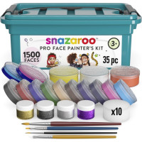 SNAZAROO Sada pro malování na obličej - Profi box 35 dílů