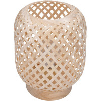 Solight ratanová LED lucerna s LED žárovkou, teplá bílá, 3x AAA, 19cm
