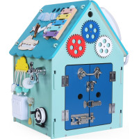 2Kids Toys Activity board Domeček modrý