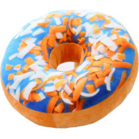 Dekorační polštář DONUT 40 cm - modrý