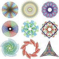 Sada na kreslení - Spirograf