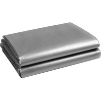 Krycí plachta 4x5 m Gardlov - stříbrná