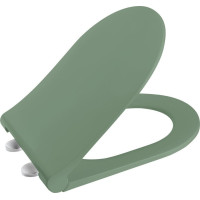 Sapho BRILLA WC sedátko, SLIM, Soft Close, zelená mat 100787-128