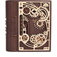 Ugears 3D dřevěné mechanické puzzle Kniha tajemství