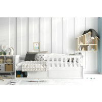 Dětská postel s úložným prostorem SMART 160x80 cm - bílá