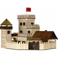 Walachia Dřevěná slepovací stavebnice Hrad