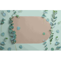 Oboustranné prostírání STELA STYLE 44,5x30 cm - béžové/černé