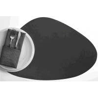 Oboustranné prostírání LIVIA STYLE 44,5x30 cm - béžové/černé