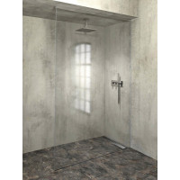 Polysan ARCHITEX sada pro uchycení skla, podlaha-stěna-strop, 1610x2600mm, leštěný hliník AL2616