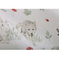 Dětské mušelínové pleny BABYMAM PREMIUM 60x75 cm - sada 3 ks - Lesní zvířátka