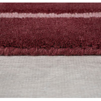 Ručně všívaný kusový koberec Abstract Split Ombre Red