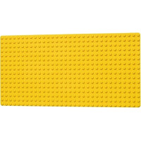 L-W Toys Velká podložka na stavění - JUNIOR 16x32 bodů žlutá