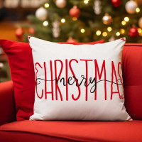 Povlak na polštář COZY 40x40 cm - Merry Christmas