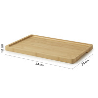 Gedy HIMALAYA miska na postavení, bambus IA0635